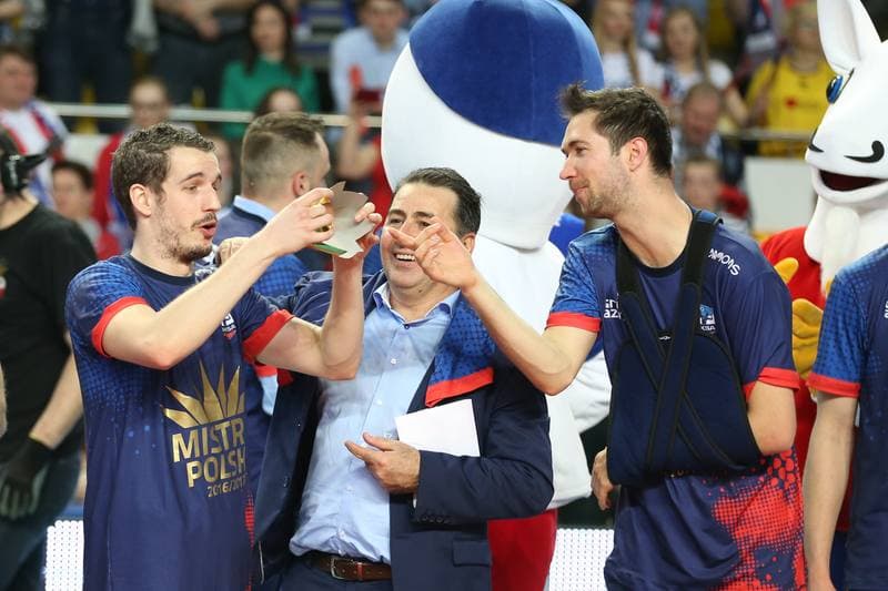 Volleyball. PlusLiga. ZAKSA Kedzierzyn-Kozle - Skra Belchatow. 23.04.2017
