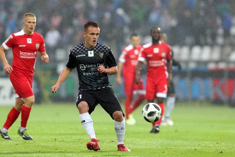 Football. Lotto Ekstraklasa. Zaglebie Sosnowiec - Miedz Legnica. 20.10.2018