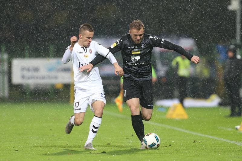 Football. Fortuna I Liga. GKS Katowice - Garbarnia Krakow. 23.10.2018