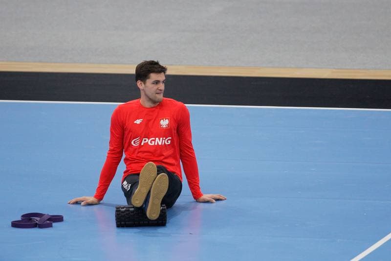 Handball. Poland national team. Training. 09.04.2019
