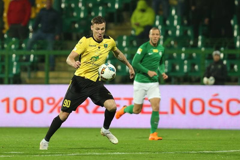 Football. Fortuna I Liga. GKS Katowice - Warta Poznan. 27.10.2018