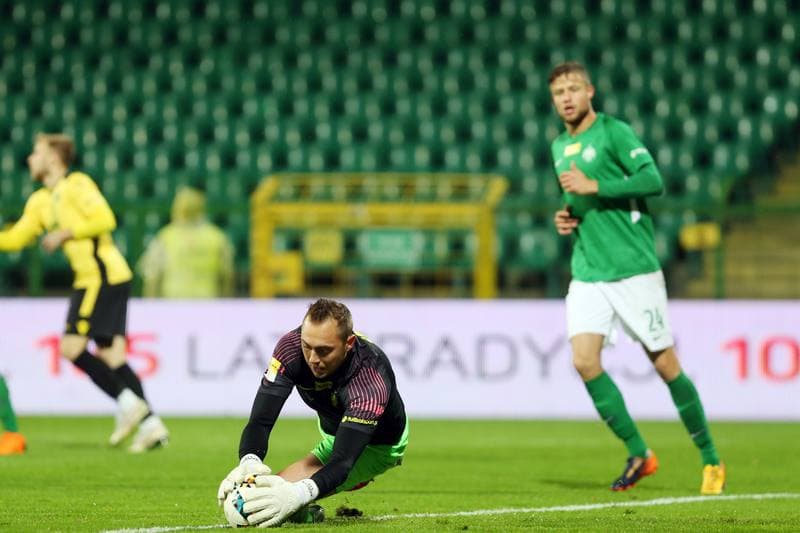 Football. Fortuna I Liga. GKS Katowice - Warta Poznan. 27.10.2018