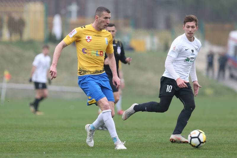 Football. II Liga. Rozwoj Katowice - Olimpia Elblag. 13.04.2019