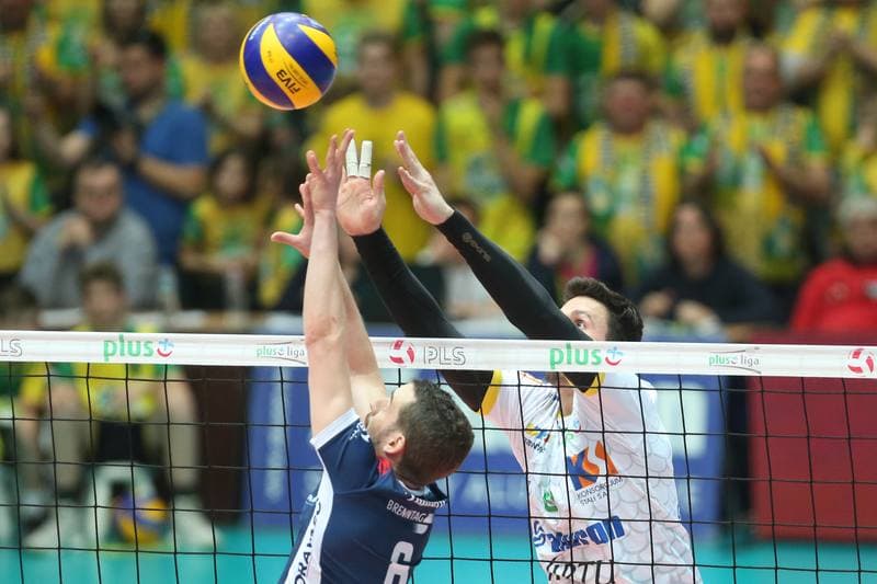 Volleyball. PlusLiga. Aluron Virtu Warta Zawiercie - ZAKSA Kedzierzyn-Kozle. 17.04.2019