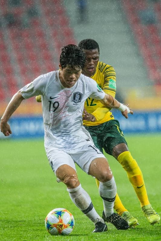 Football. FIFA U-20 World Cup. South Africa - Korea Republic. 28.05.2019