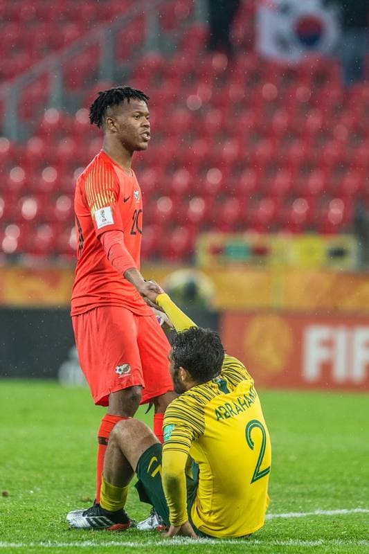Football. FIFA U-20 World Cup. South Africa - Korea Republic. 28.05.2019
