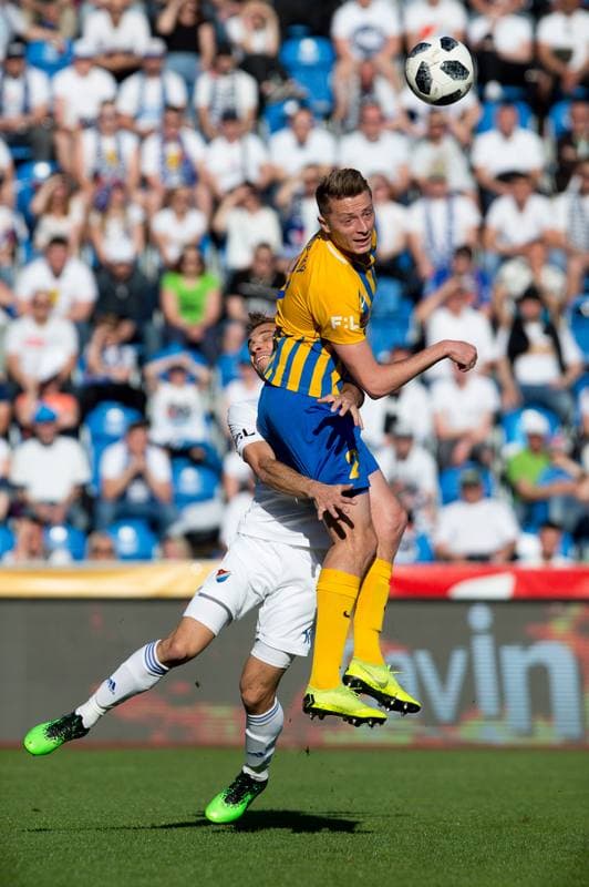 Football. Fortuna:Liga. Banik Ostrava - SFC Opava. 21.04.2019