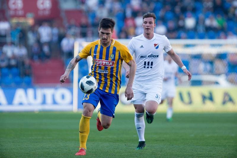 Football. Fortuna:Liga. Banik Ostrava - SFC Opava. 21.04.2019