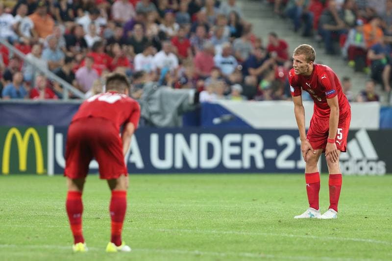 Football. UEFA European U21 Championship. Czech Republic - Denmark. 24.06.2017