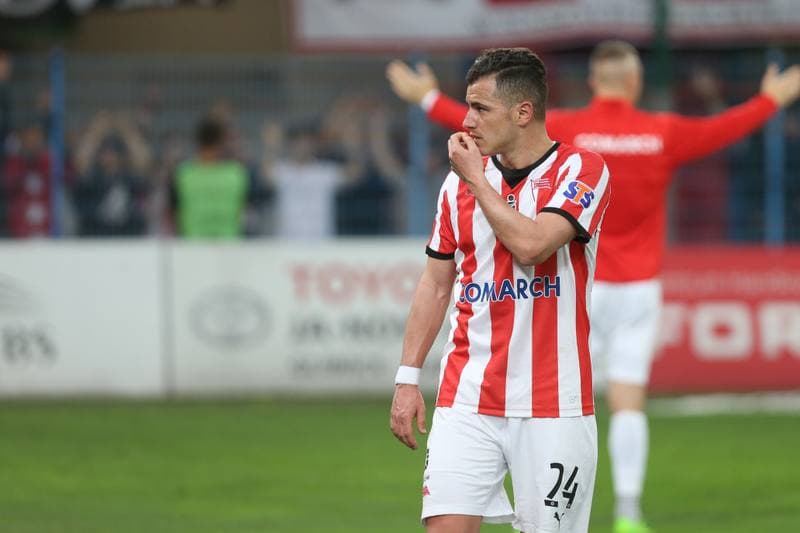 Football. Lotto Ekstraklasa. Piast Gliwice - Cracovia Krakow. 26.04.2019