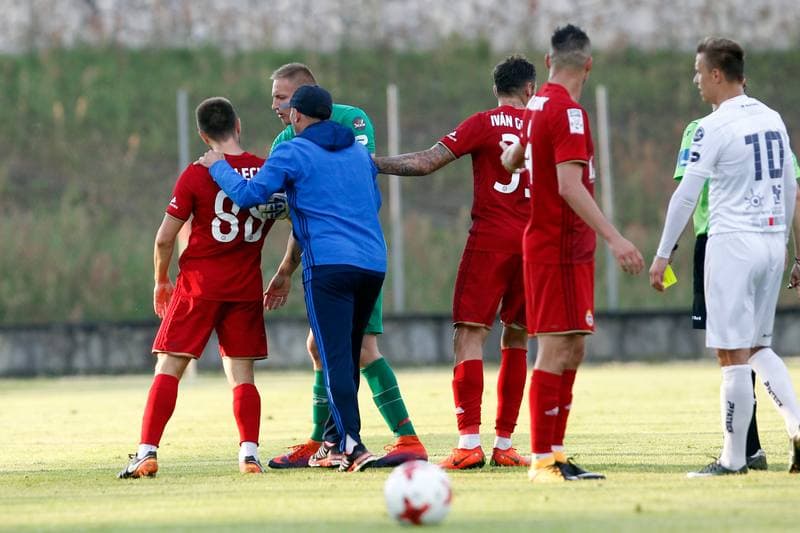 Football. Sparing. Zaglebie Sosnowiec - Wisla Krakow. 07.07.2017