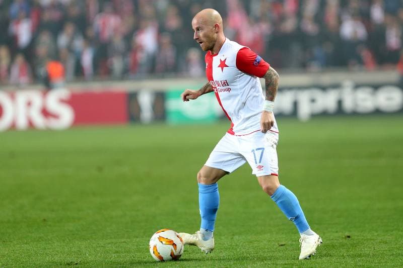 Football. UEFA Europa League. Slavia Prague - FC Copenhagen. 08.11.2018