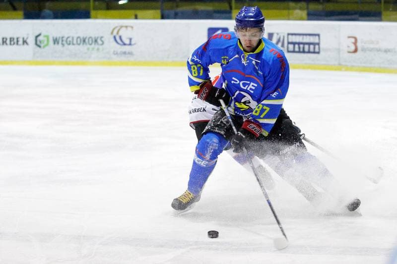 Ice Hockey. Polska Hokej Liga. Weglokoks Kraj Polonia Bytom - PGE Orlik Opole. 27.11.2018