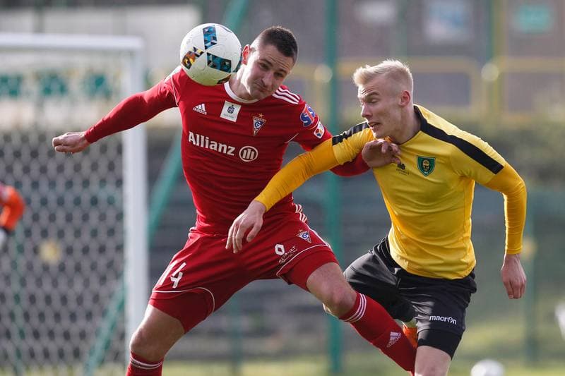 Football. Sparing. GKS Katowice - Gornik Zabrze. 16.11.2018