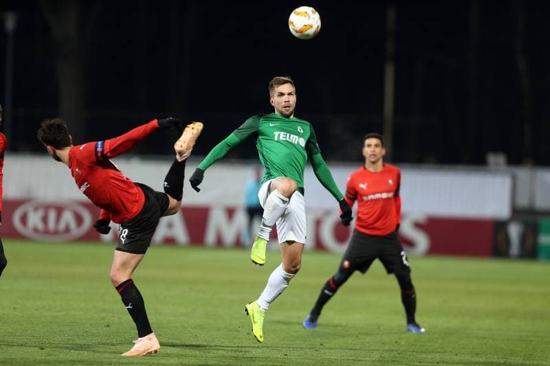Football. UEFA Europa League. FK Jablonec - Stade Rennais FC. 29.11.2018