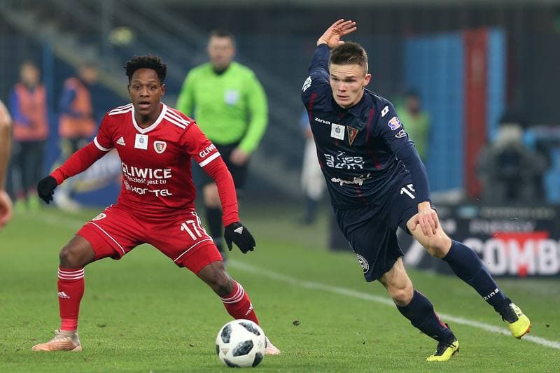 Football. Lotto Ekstraklasa. Piast Gliwice - Pogon Szczecin. 03.12.2018