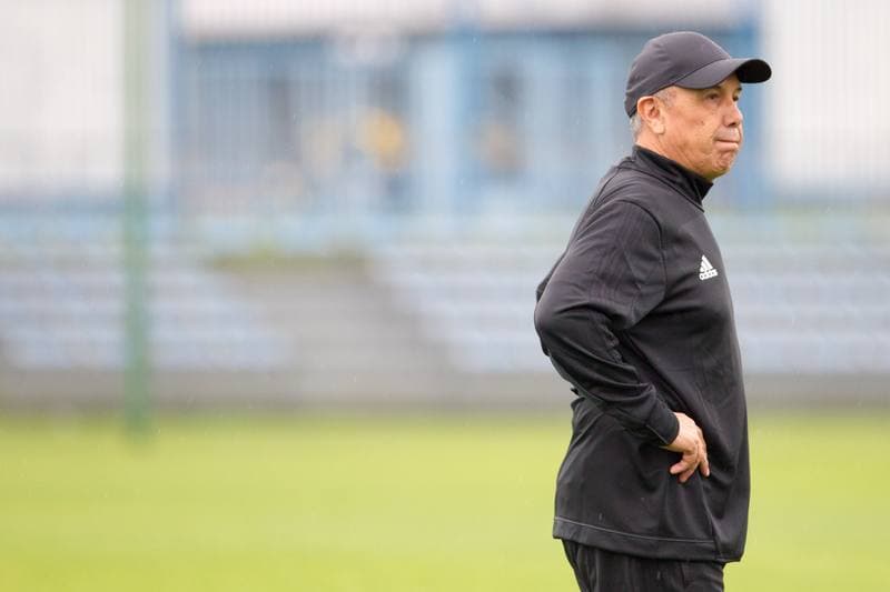 Football. Ruch Chorzow. Training. 11.09.2017