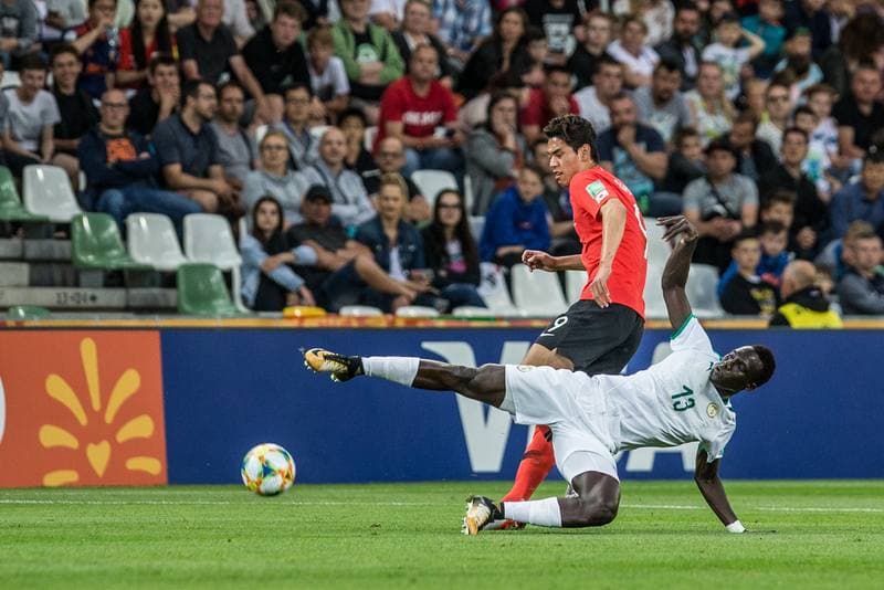 Football. FIFA U-20 World Cup. Korea Republic - Senegal. 08.06.2019