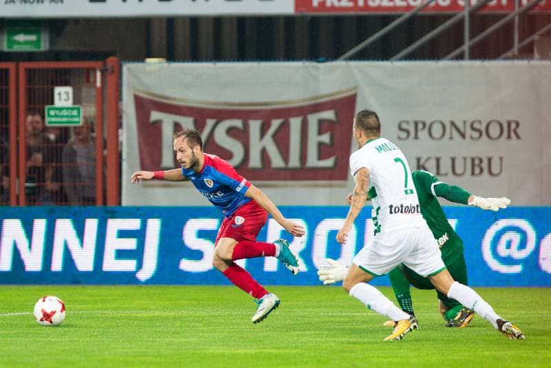 Football. Lotto Ekstraklasa. Piast Gliwice - Lechia Gdansk. 11.09.2017