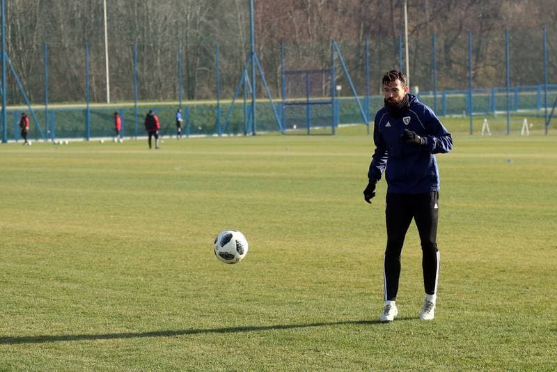 Football. Piast Gliwice. Training. 17.11.2018