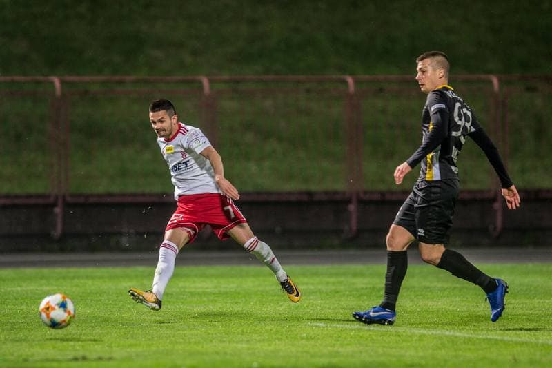 Football. Fortuna I Liga. GKS 1962 Jastrzebie - LKS Lodz. 04.05.2019