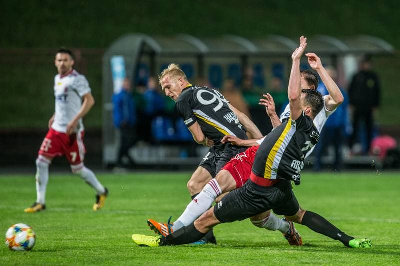 Football. Fortuna I Liga. GKS 1962 Jastrzebie - LKS Lodz. 04.05.2019