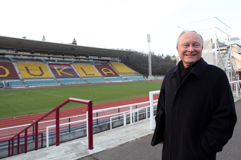 Football. Dukla Prague. Press Conference. 19.11.2018