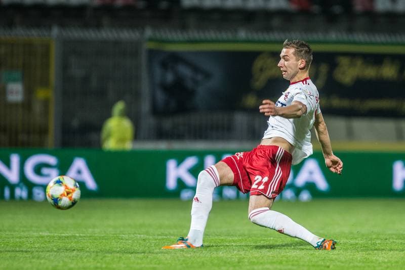 Football. Fortuna I Liga. GKS 1962 Jastrzebie - LKS Lodz. 04.05.2019