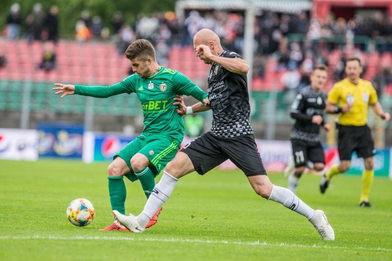 Football. Lotto Ekstraklasa. Zaglebie Sosnowiec - Slask Wroclaw. 05.05.2019