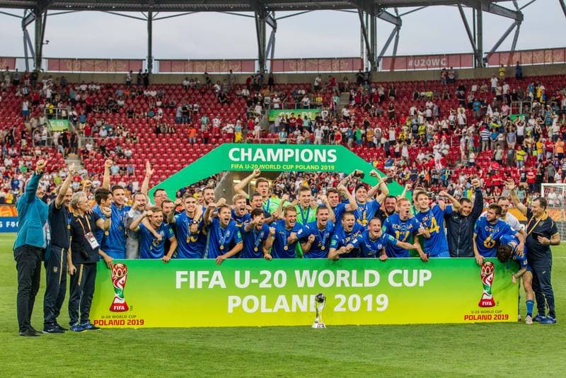 Football. FIFA U-20 World Cup. Ukraine - Korea Republic. 15.06.2019