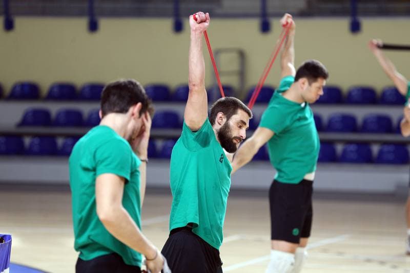 Volleyball. PlusLiga. GKS Katowice. Training. 26.09.2017