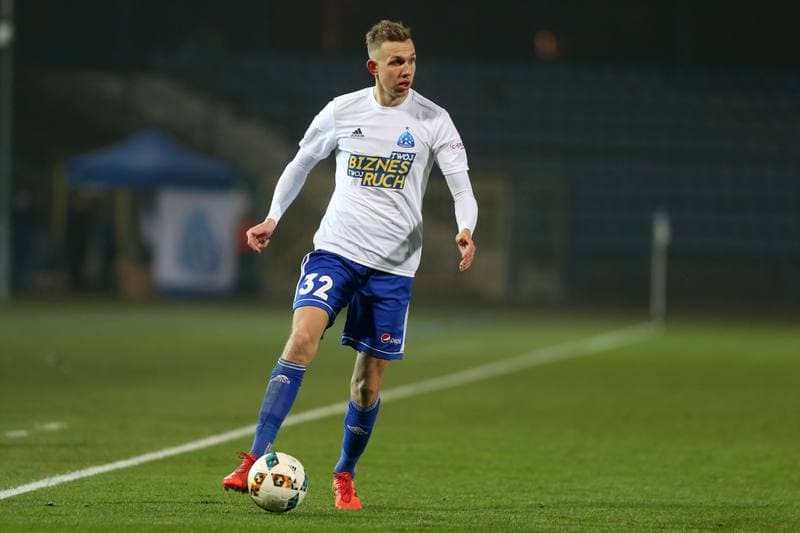 Football. II Liga. Ruch Chorzow - Gornik Leczna. 01.12.2018