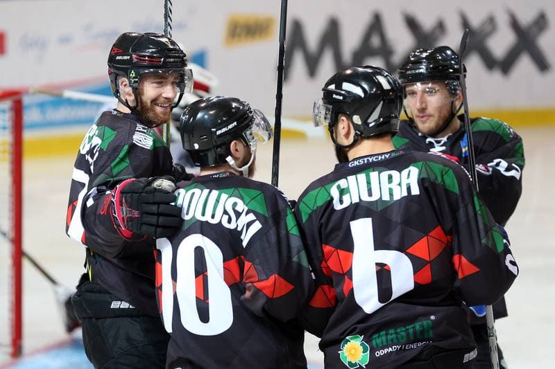 Ice Hockey. Polska Hokej Liga. SMS PZHL Katowice - GKS Tychy. 03.10.2017