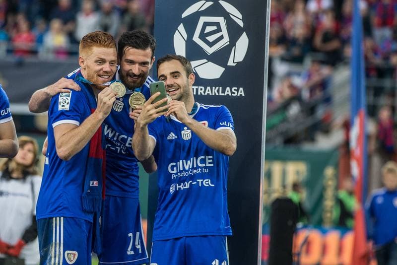 Football. Lotto Ekstraklasa. Piast Gliwice - Lech Poznan. 19.05.2019