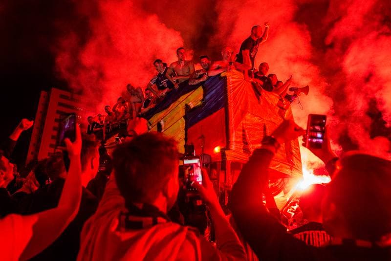 Football. Piast Gliwice. Celebration. 19.05.2019
