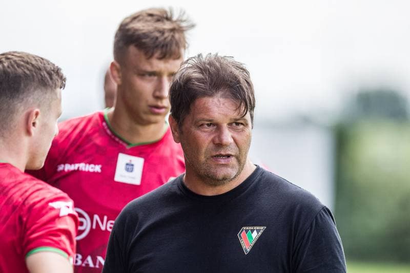 Football. Sparing. Zaglebie Sosnowiec - Fotbal Trinec. 03.07.2019