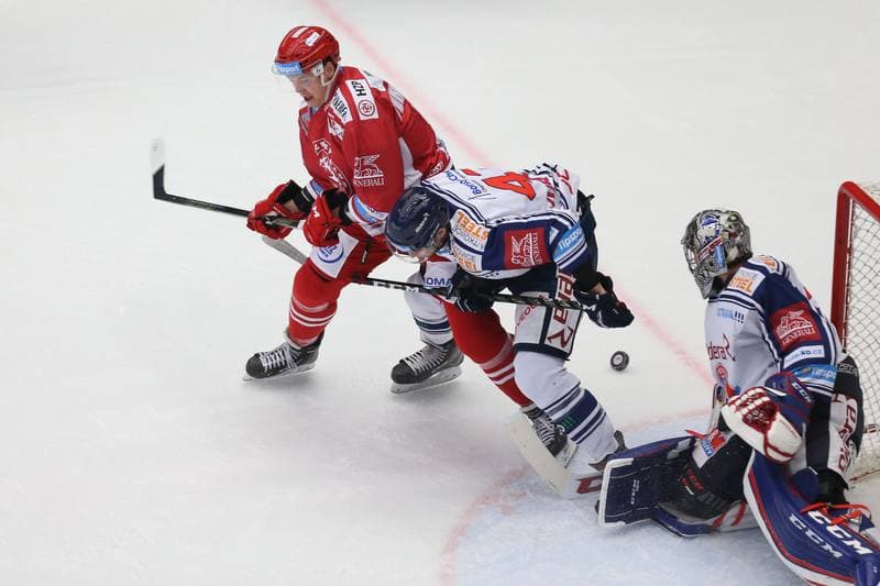 Ice Hockey. Tipsport Extraliga. Ocelari Trinec - HC Vitkovice Ridera. 24.10.2017