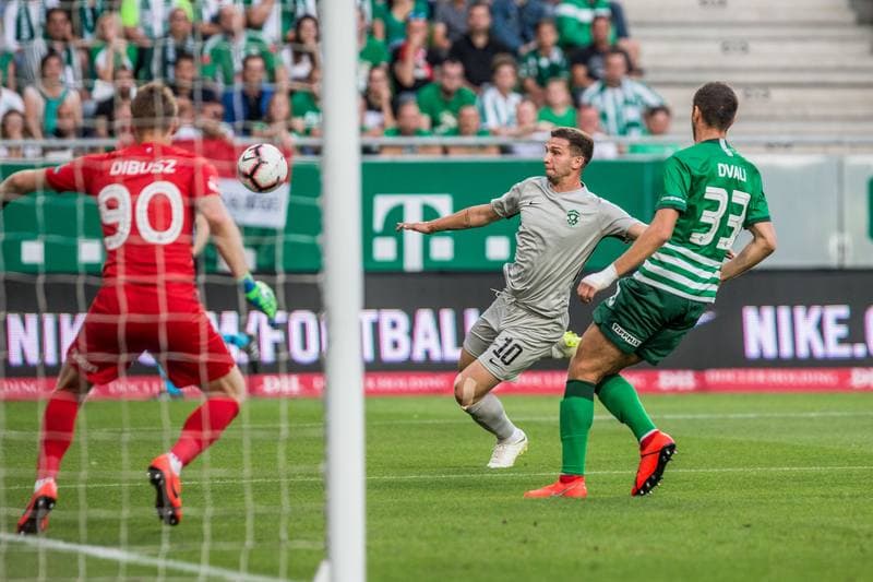 Football. UEFA Champions League. Ferencvaros Budapest - Ludogorets Razgrad. 10.07.2019