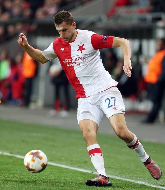 Football. UEFA Europa League. Slavia Prague - Villarreal CF. 02.11.2017