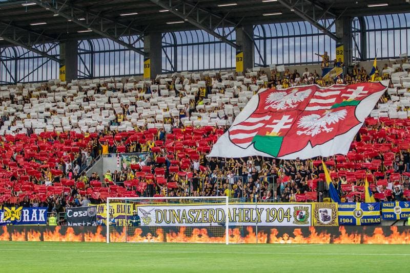 Football. UEFA Europa League. DAC 1904 Dunajska Streda - Cracovia Krakow. 11.07.2019