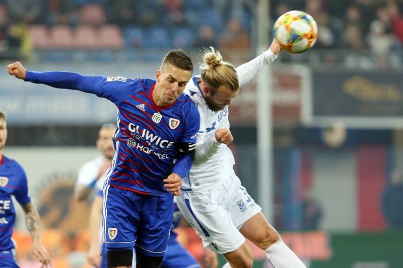 Football. PKO BP Ekstraklasa. Piast Gliwice - Lech Poznan. 15.02.2019