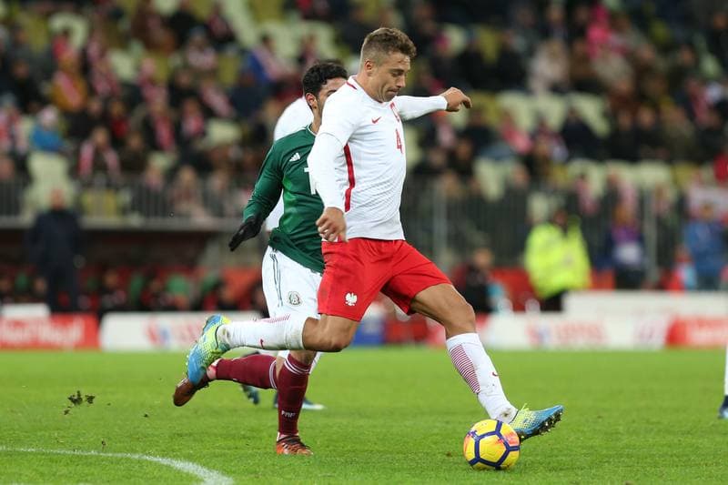 Football. International Friendly. Poland - Mexico. 13.11.2017