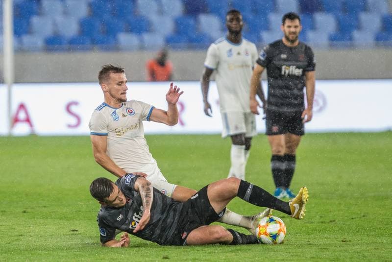 Football. UEFA Europa League. Slovan Bratislava - Dundalk FC. 07.08.2019