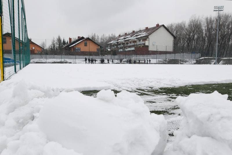 Football. GKS Katowice. Training. 14.01.2019