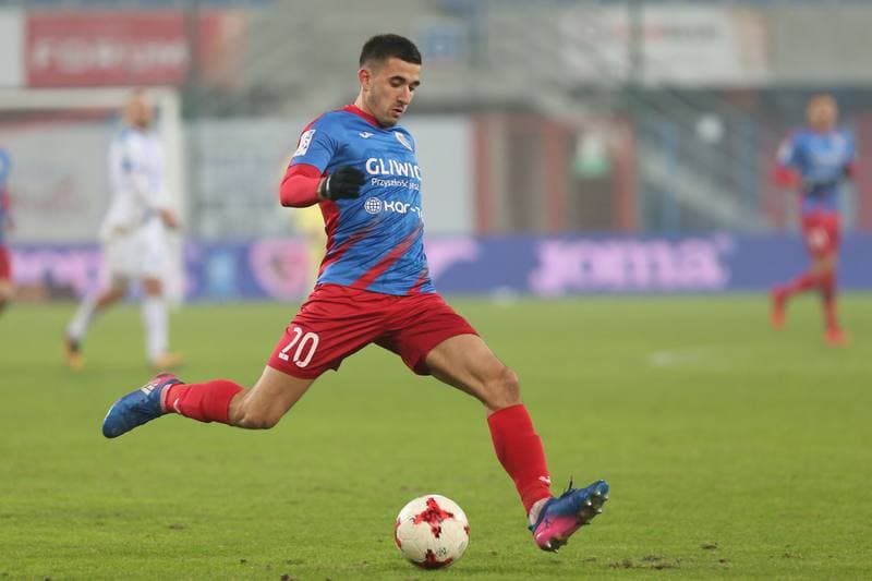Football. Lotto Ekstraklasa. Piast Gliwice - Lech Poznan. 03.12.2017