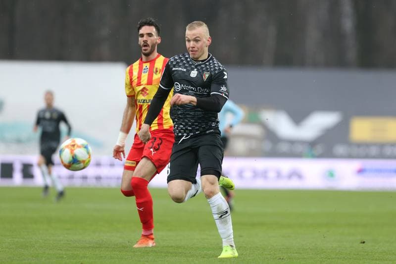 Football. Lotto Ekstraklasa. Zaglebie Sosnowiec - Korona Kielce. 02.03.2019