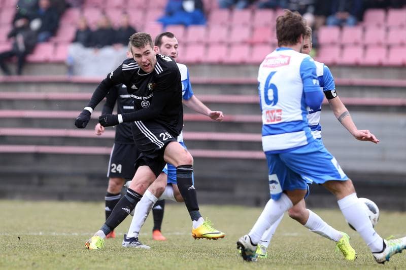 Football. Fortuna Narodni Liga. Fotbal Trinec - FK Usti nad Labem. 02.03.2019
