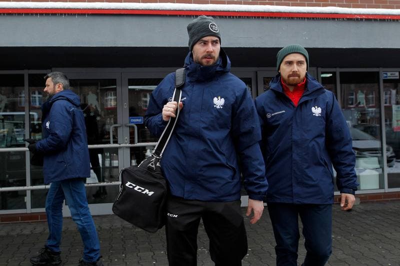 Ice Hockey. Poland national team. Departure. 04.02.2019