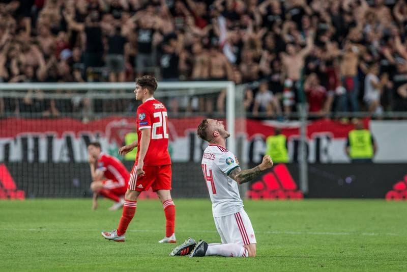 Football. Euro 2020 Qualifiers. Hungary - Wales. 11.06.2019