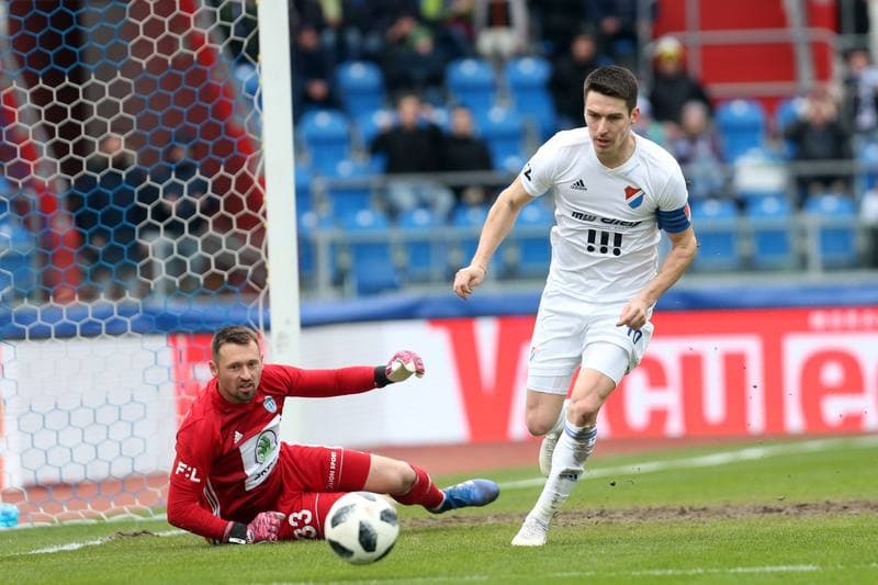 Football. Fortuna:Liga. Banik Ostrava - FK Mlada Boleslav. 16.03.2019
